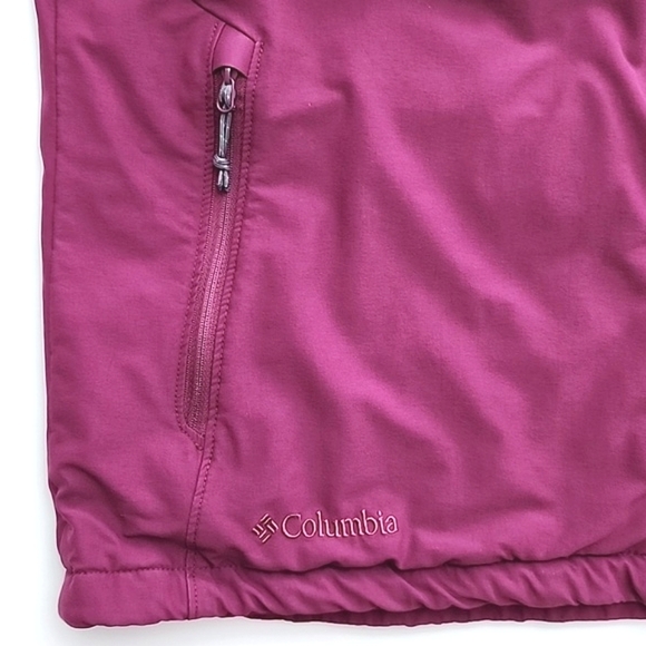 Columbia Sportswear Women's Winter Zip Up Jacket  Purple Pink Size XL - Picture 3 of 16